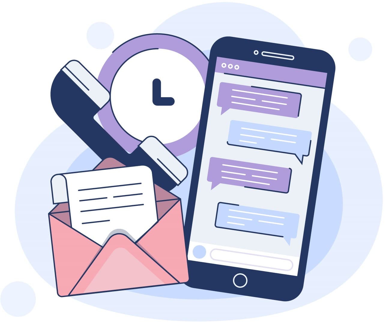Contact us illustration